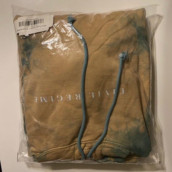 Civil Regime Rose Hoodie Brunnera Khaki wash Sweatshirts & Hoodies